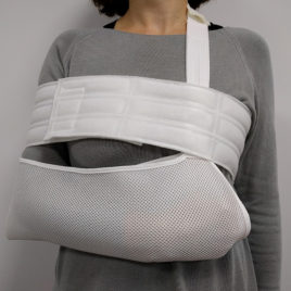 Padded Arm-Shoulder Immobilizer to chest